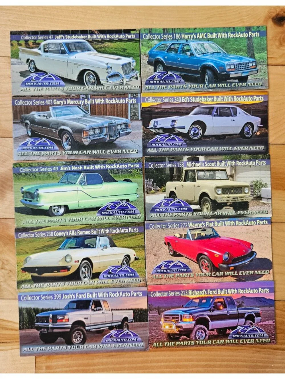 10 pc ROCKAUTO MAGNET LOT - Picture 1 of 1